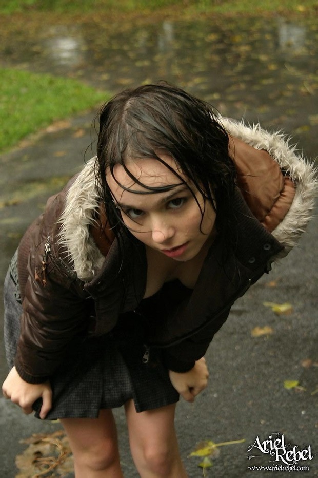 Rain; Brunette Non Nude Teen 