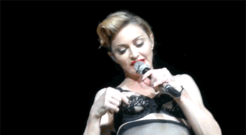 Madonna nipple flash at a concert in Istanbul; Celebrity Mature 