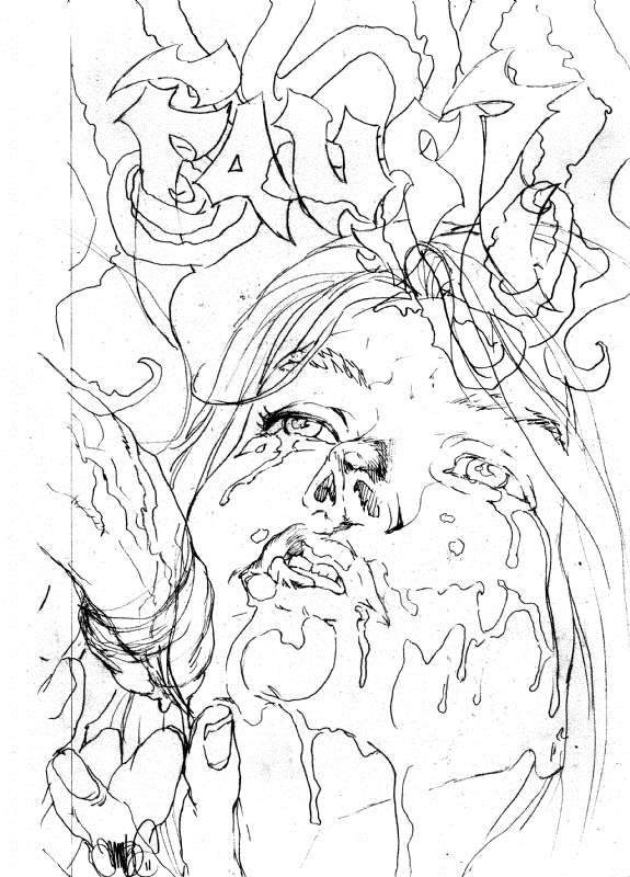 Faust Act XIV adult cover pencils.; Blowjob Bondage Bukkake Female Friendly Erotic 