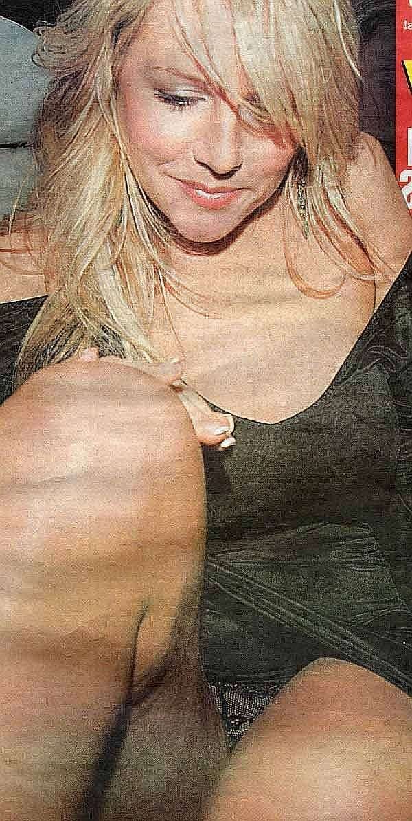 Abi Titmuss panty upskirt photo; Celebrity SFW 