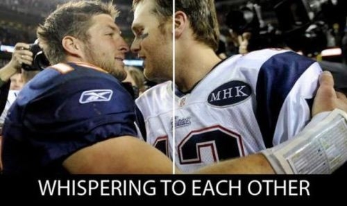 tom brady vs tim tebow; Men 