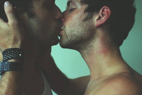 give me a kiss...; Men 