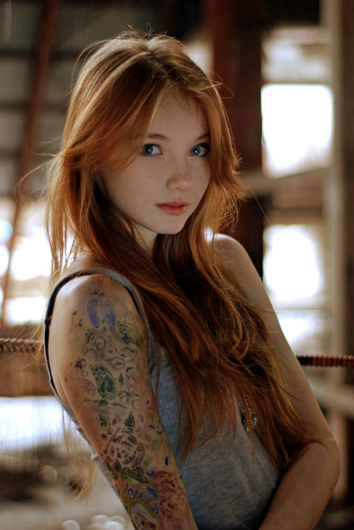 ...; Babe Petite Red Head Teen 