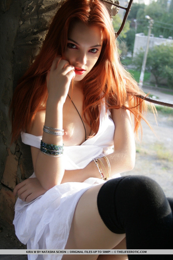 Kira W; Red Head 