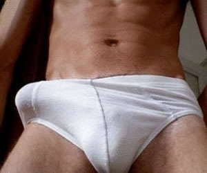 ...; Big Dick Buldge Tighty Whities Underwear 